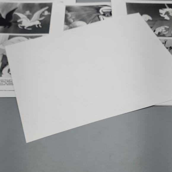 Disney Fantasia Press Photos Set Of 4 1990 Black and White Glossy - Picture 5 of 13